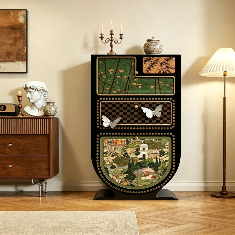 Painted Ash Solid Wood Accent Chest