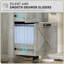 Classeur à 2 tiroirs, armoire de rangement rustique, gris clair, buffet-125535081
