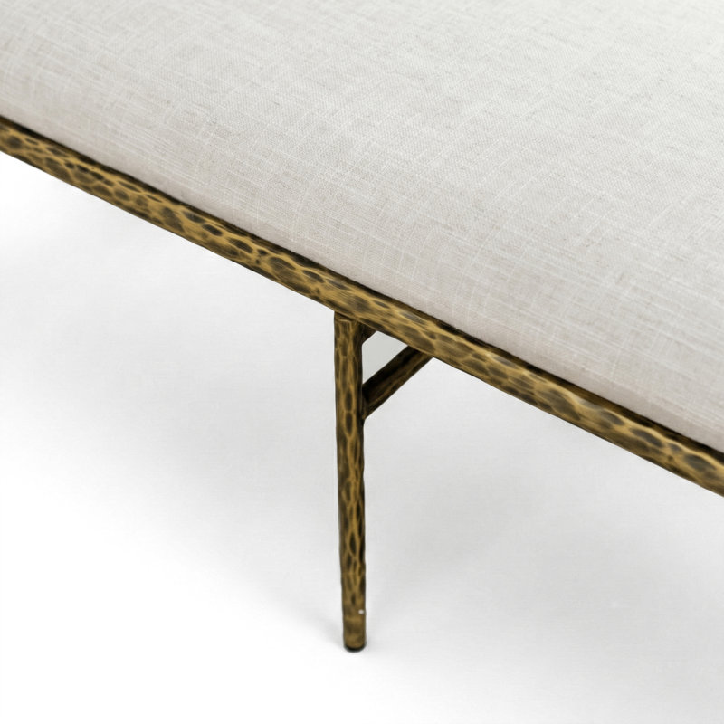 Banc d'appoint 60 po Mathis, Or mat