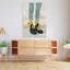 Denim tournesol bottes rustiques fantaisistes tournesol abstrait printemps art mural-2056478809