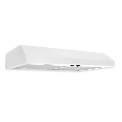 ARIA 30 po Hotte sous armoire 270 flux d'air maximum CFM, 2 vitesses, DEL, évent convertible