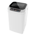 Panda 1.5 Cubic Feet cu. ft. High Efficiency Portable Dryer in White with  Child Safety Lock