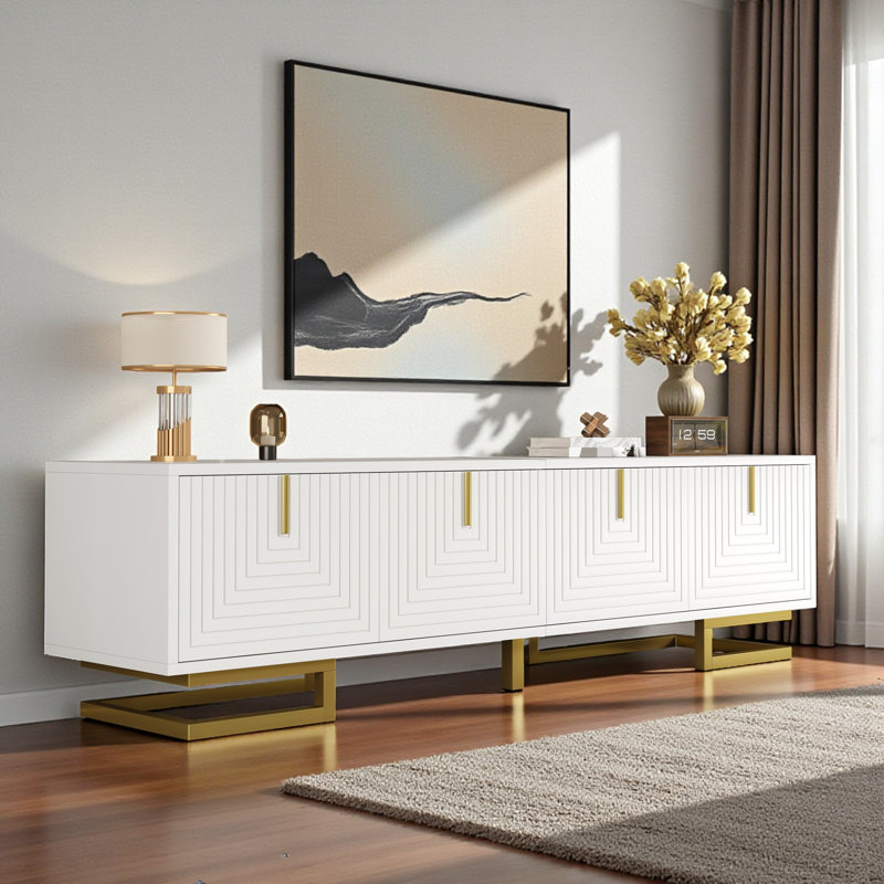 TV Stand for TVs up to 70", White