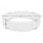 Fire Sense Wind Guard Clear Glass Tempered Glass for Propane, Gas, Fire Pits and Patio Heaters-Round-26 Inches