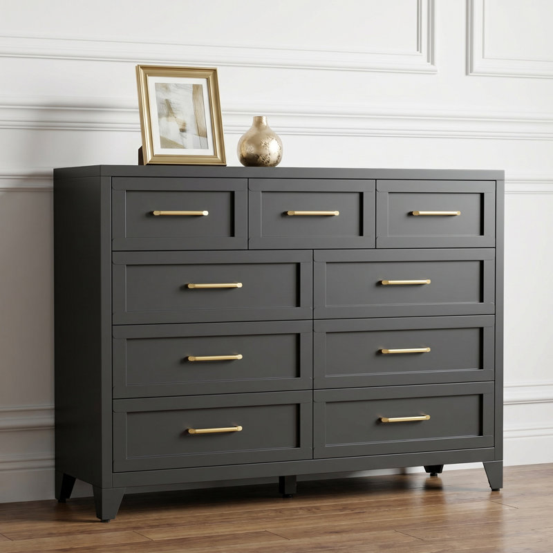 Commode haute 9 tiroirs