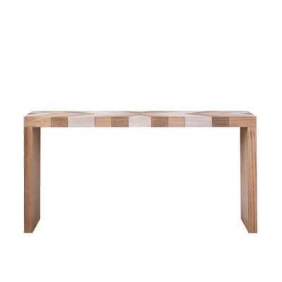 Modern Chevron Patterned Console Table, 62/