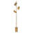 3-Light Metal Floor Lamp