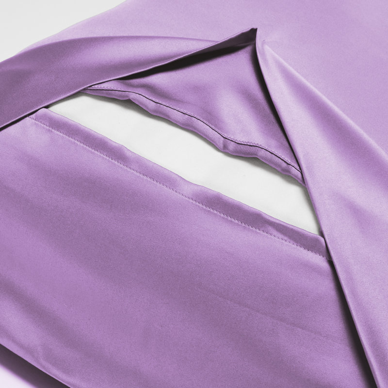 Sateen, Queen, Lavender