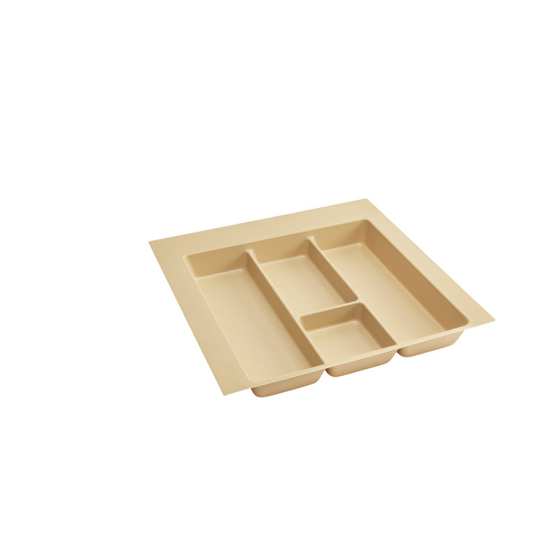 Organisateur utilitaire pour garniture de tiroir Rev-A-Shelf, Beige, H 2,38 po x l 11,5 po x P 21,25 po