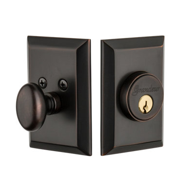 Verrou cylindrique simple Fifth Avenue