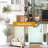 Kute Nest Indoor/Outdoor Fiberstone Globo Ball Planter - Light French Gray 12"D (Opening 7.8")-114366453-114366458