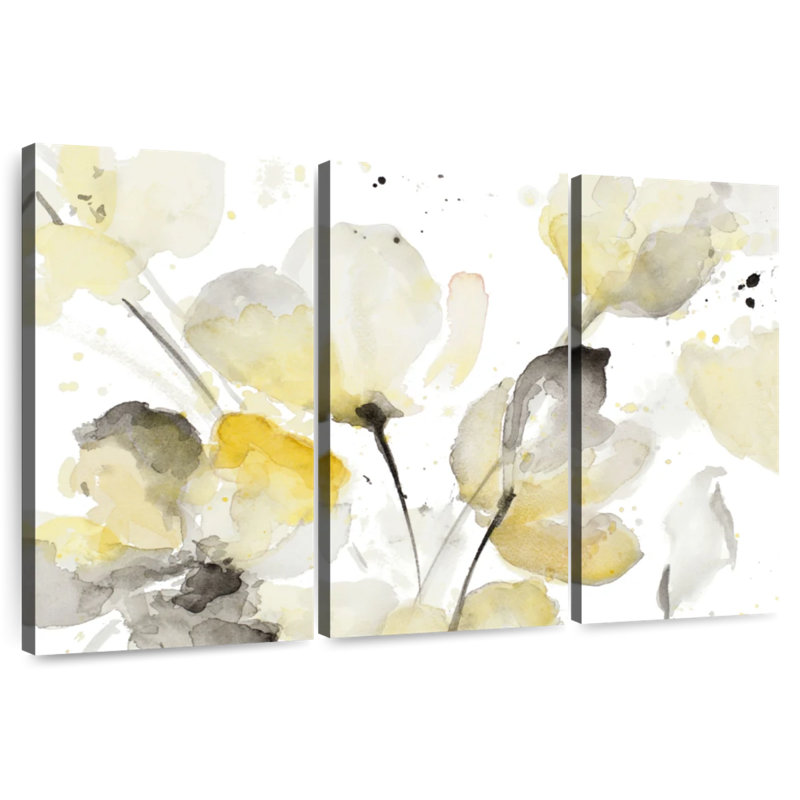 Neutral Abstract Floral II
