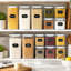 10 grands contenants hermétiques pour aliments avec couvercles, contenants sans BPA