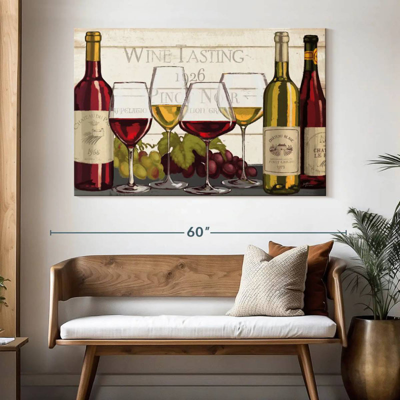 Yarlin Wine Tasting I, 34" H x 51" W