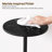 24.7" Small End Table Round Storage Table Cocktail Table-27284330