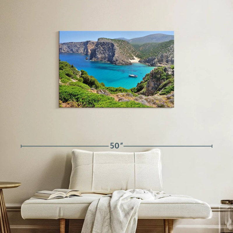 Gillard Sardinia, plage d'Alghero, H 24 po x l 36 po