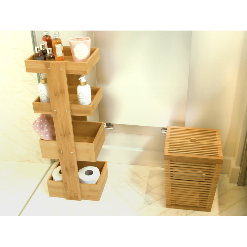 Bonita Solid Wood Manual Lift Waste Bin