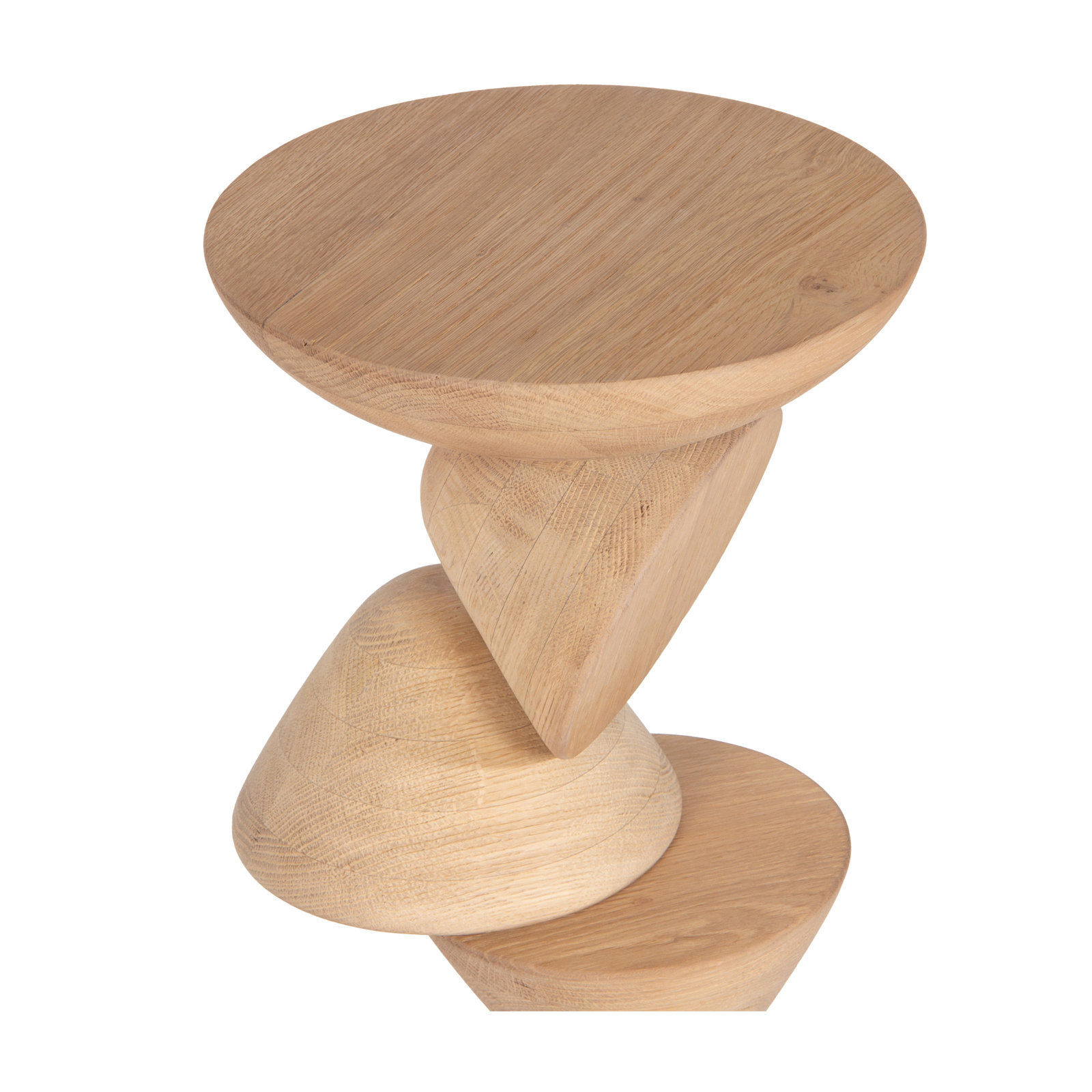 Driscoll 9" Oak End Table