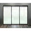 3 portes de placard coulissantes en verre givré, paravent-55388107-55388105