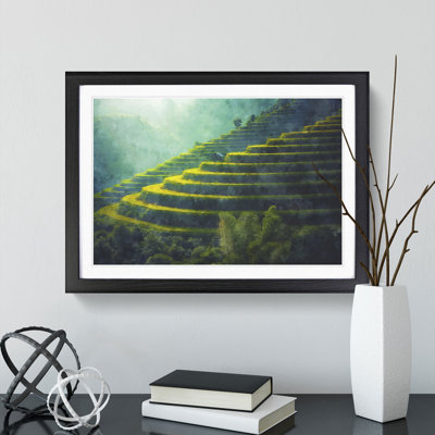 Rice Plantation in Cambodia Vol.1 - Picture Frame Painting