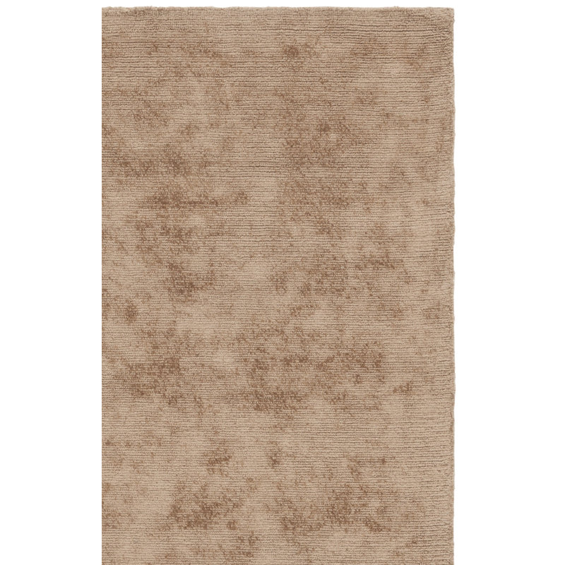 Tapis en jute de coton naturel touffeté à la main Jimeny, Tapis de couloir 2 pi 3 po x 8 pi