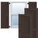 True Fit PVC Two Equal Louver Shutters