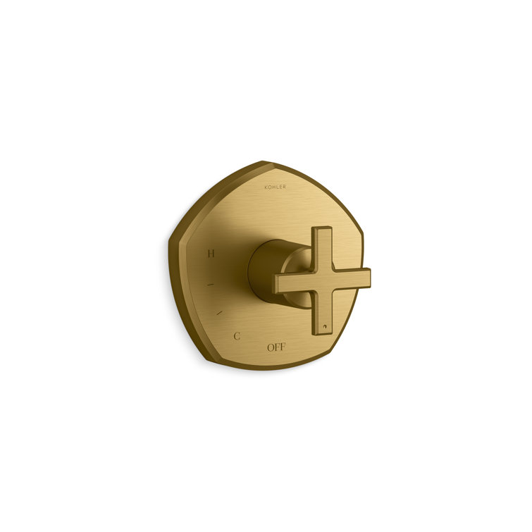 Occasion Rite-Temp Pressure-Balancing Valve Trim with Cross Handle