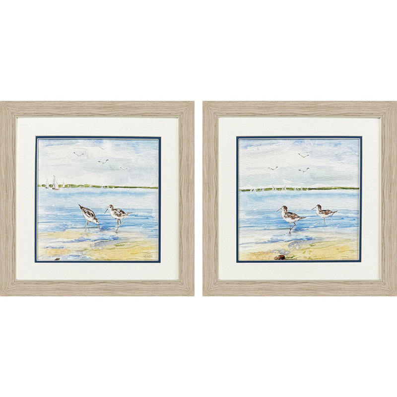 Sandpiper Beach Print by Swatland Propac Images