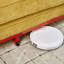 Canapé-lit standard Ginger + chenille rouge + acier au carbone-489874026