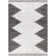 Indoor & Outdoor Modern Boho Black Rug