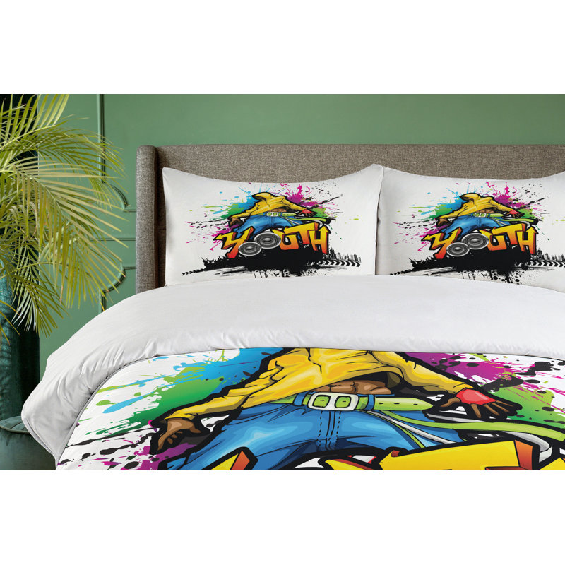 No Duvet Cover, Queen Duvet Cover + 2 Standard Shams