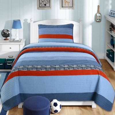 Cotton Striped Quilt