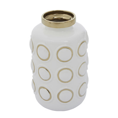 Doretha Cream 28Cm Ceramic Jar