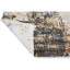 Abstract Area Rug in Gold-72345068