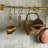 Handmade Unlacquered Brass Storage Rail Rack With Hooks Wall Mounted Organizer Kitchen Pot Rack-1488572432