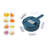 Multifunctional Vegetable Cutter Chopper Drainer, Grater, Slicer Kitchen Tool Set With Hand Protector