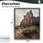 Cadre flottant Desolate Rock View, design par Kim Allen-279972635-279972637