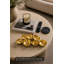 Hughlek Small Aluminum Decorative Bowl in Gold