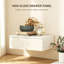 40 cm W Bedside Table