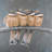 Exotic Brown Framed Canvas - Four Birds on a Branch Decor