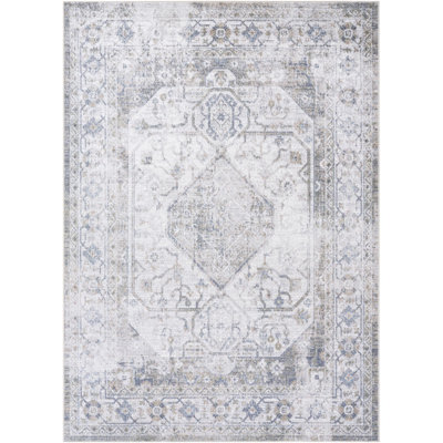 Janiaha Washable Oriental Indoor Rug