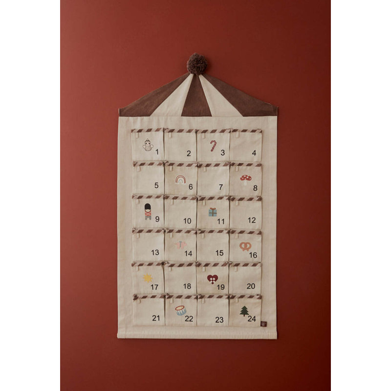 Circus Christmas Calendar Wall Hanging