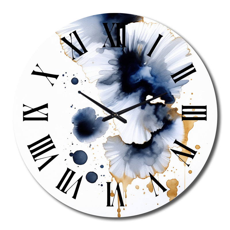 Horloge murale Crossroads Of Blue Grooves, Très grand
