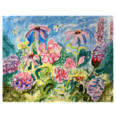 Ensemble de 4 napperons Pink Garden II