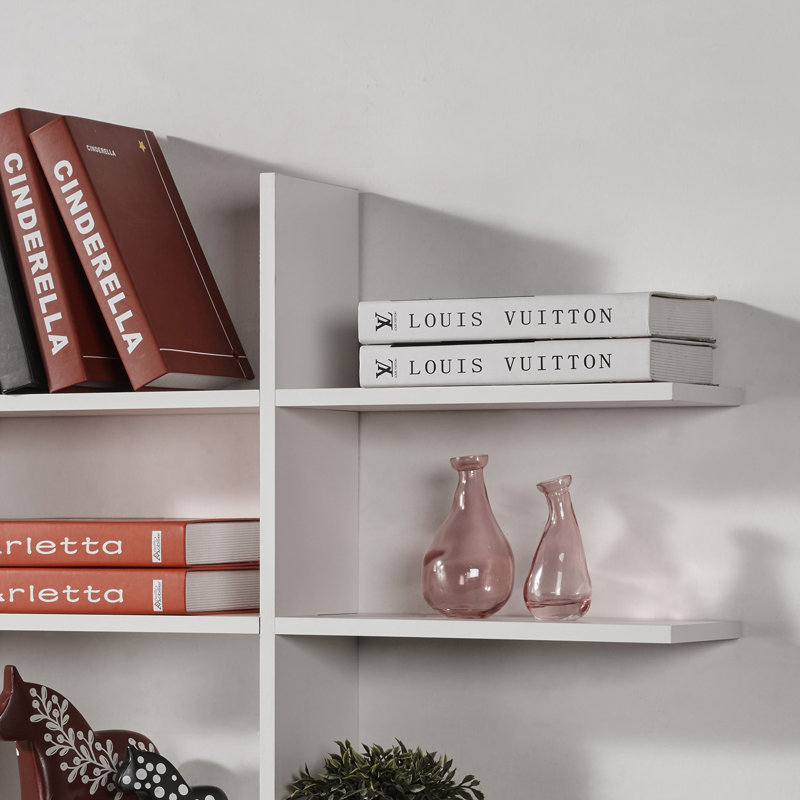Scriven 5 Tier Accent Shelf, White