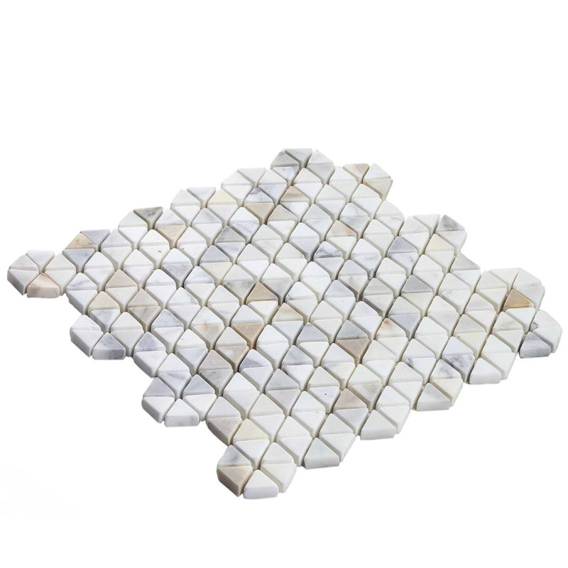 Aspekt Calacatta Honed Marble Mosaic
