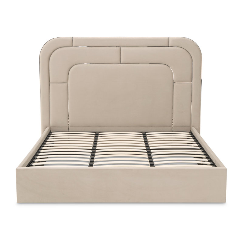 Orchid Velvet Bed, Queen