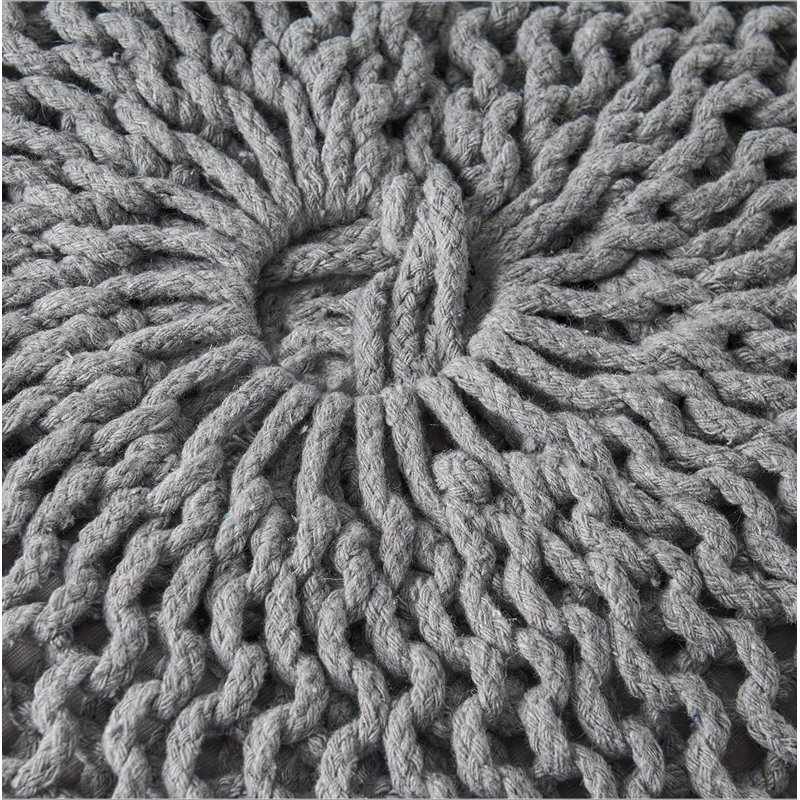 Malibu pouf, Coton gris