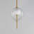 Shipshewana 1 - Light Natural Aged Brass LED Shaded Pendant-200135876