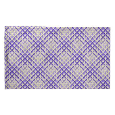 Serviette de thé à motif géométrique